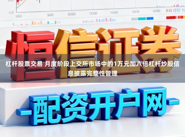 杠杆股票交易 月度阶段上交所市场中的1万元加八倍杠杆炒股信息披露完整性管理